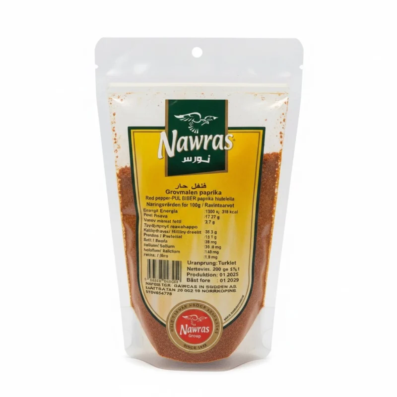 Nawras Grovmalen paprika