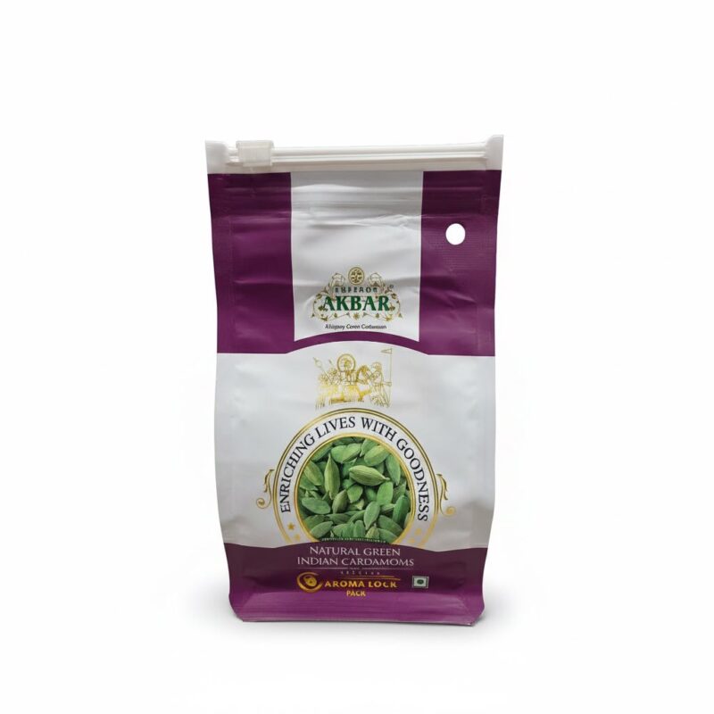 AKBAR Natural Green Indian Cardamoms 80*50g