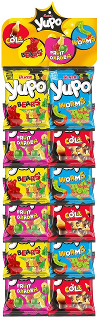 Ulker Yupo Jelly 80g Star Mix 6x12