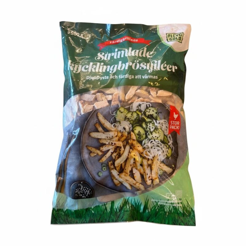 Flevogold Strimlad Kycklingbröstfiléer 2,5kg